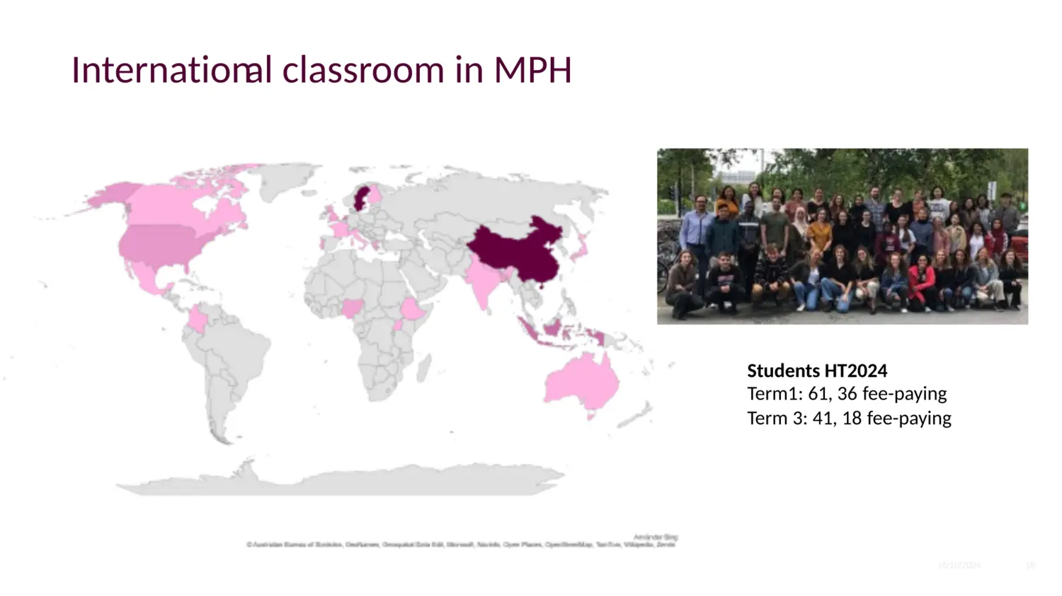 International classroom GPH