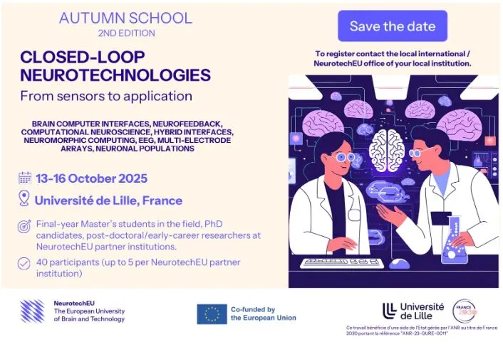 Lille Autumn School 2nd edition: Closed-loop neurotechnologies