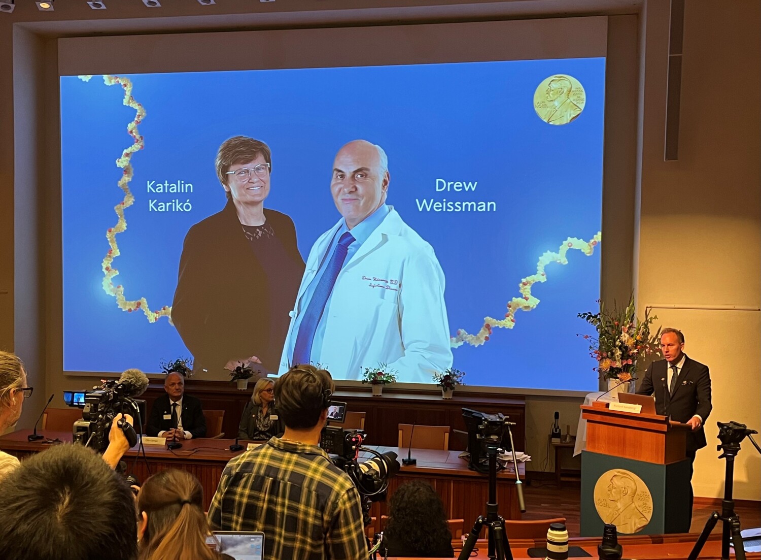 The Nobel Prize In Physiology Or Medicine 2023 To Katalin Karikó And ...