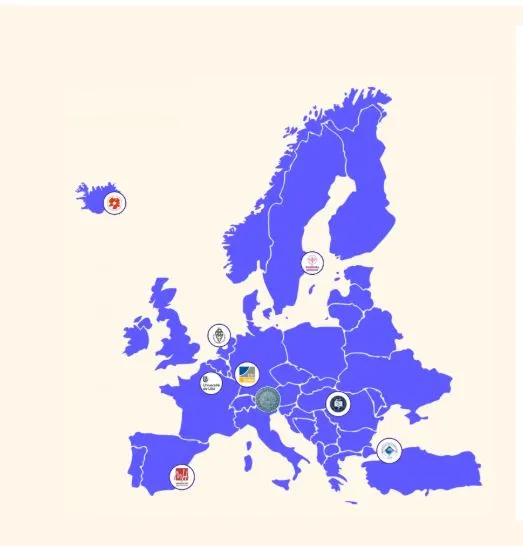 NTEU Universities Map