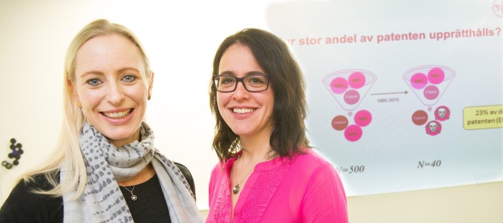 Danielle Lewensohn och Charlotta Dahlborg 