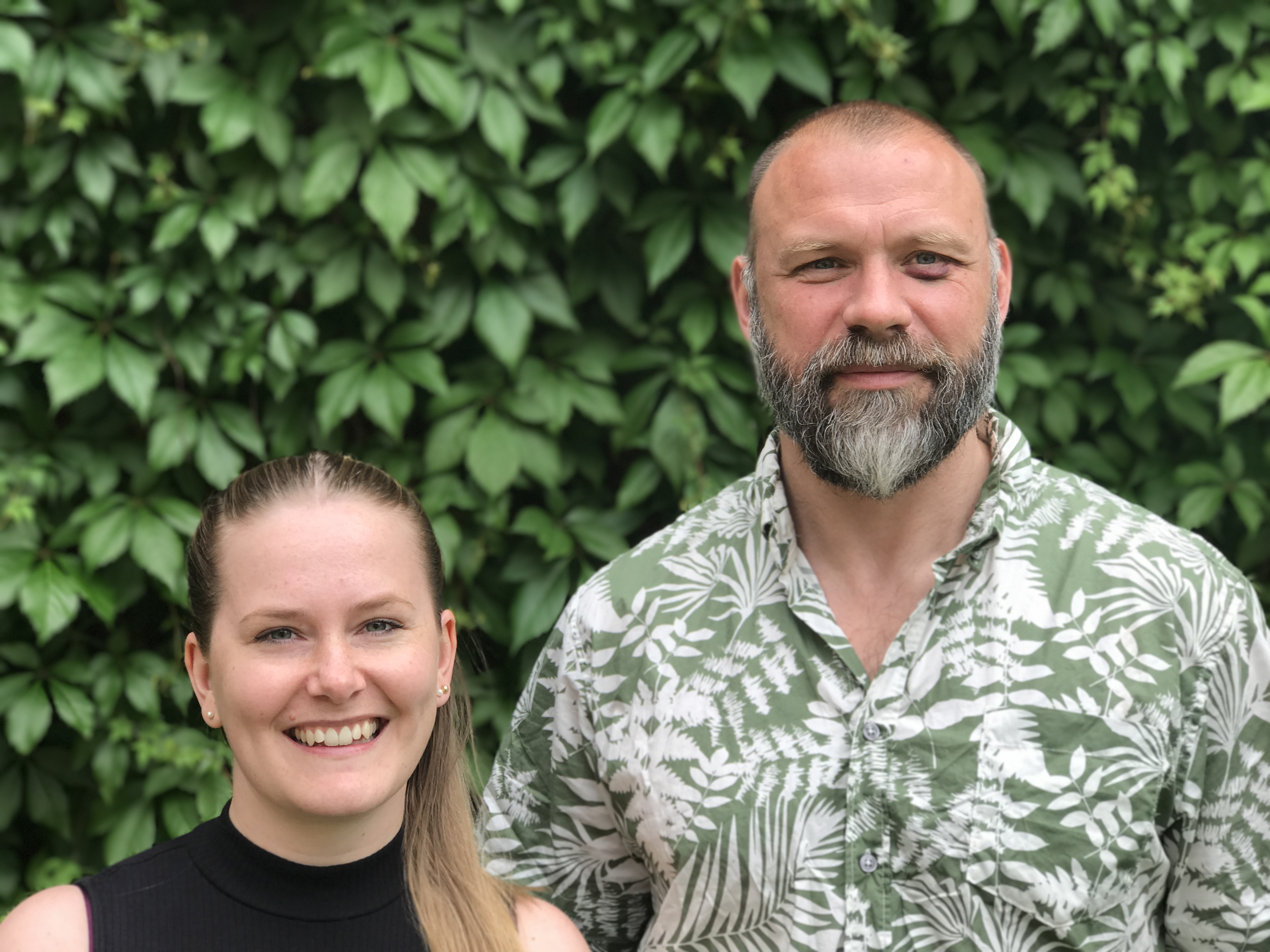 Isabelle Westerlund och Johan Holmberg. Foto: Mats Anderling