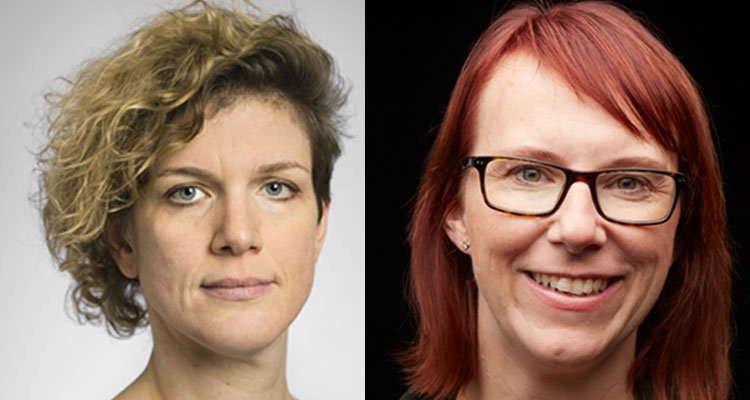 double portrait of Åsa Steinsaphir and Sara Riggare, lead patient and researcher at KI