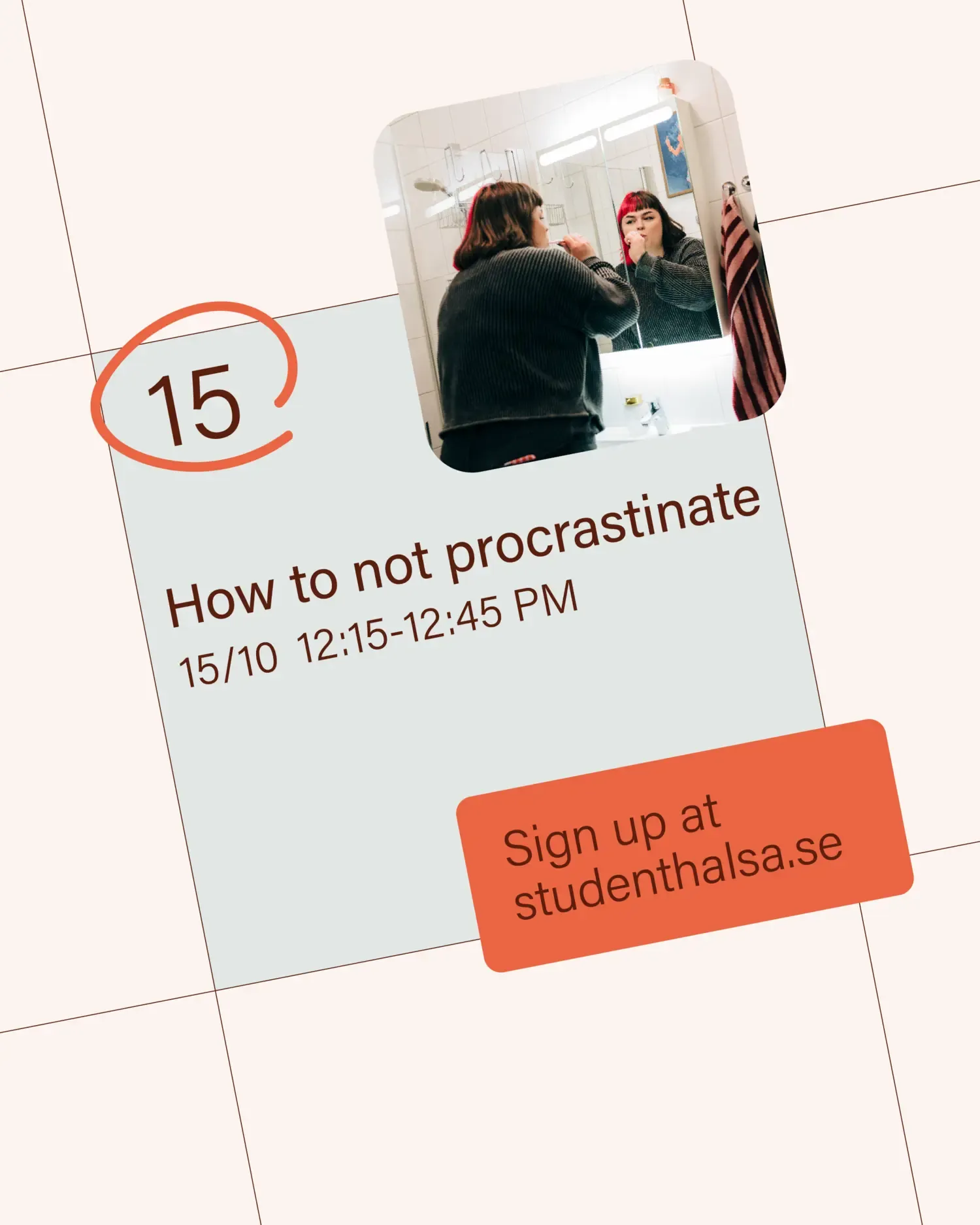 How not to procrastinate