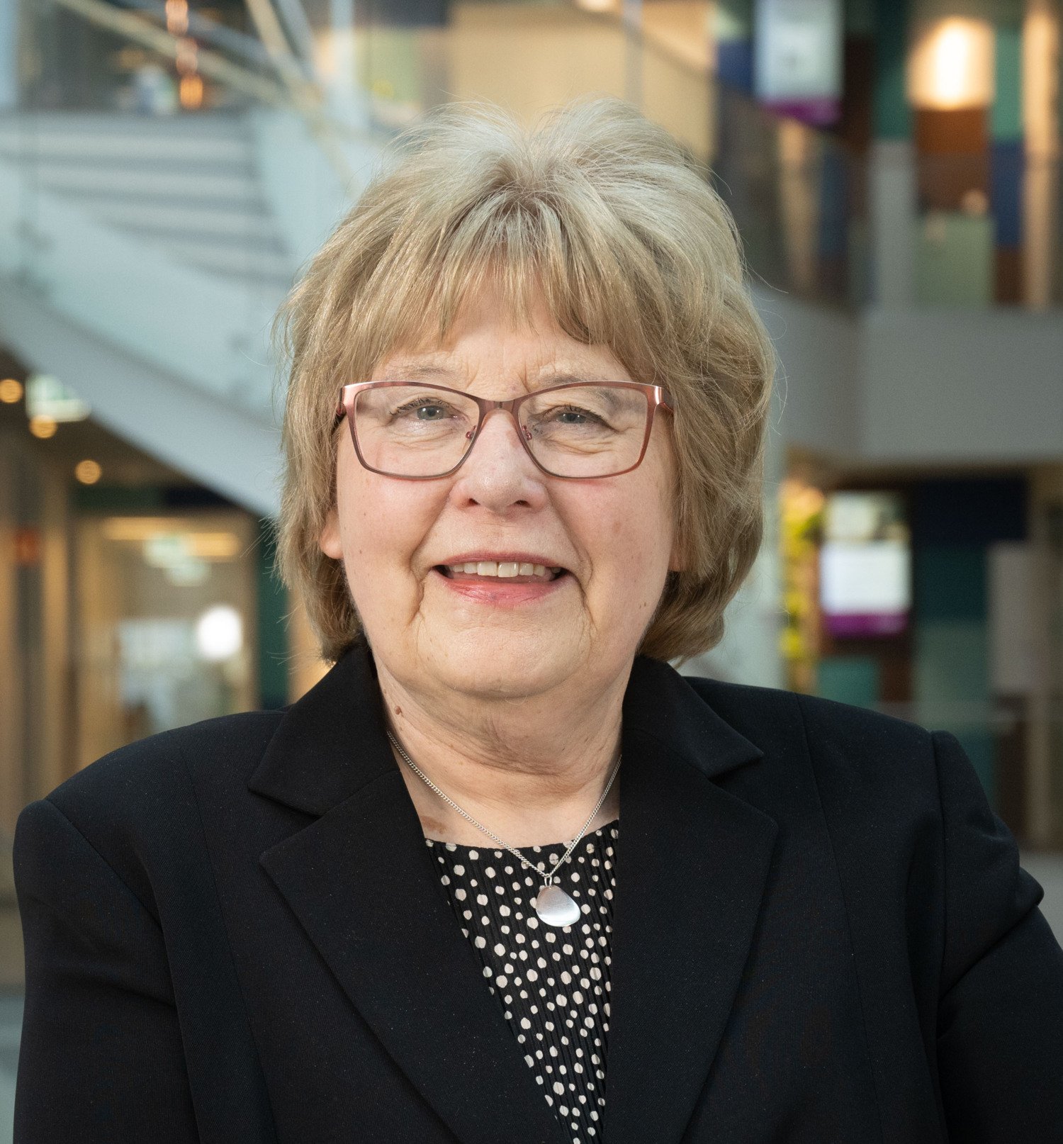 Portrait of Agneta Nordberg. 