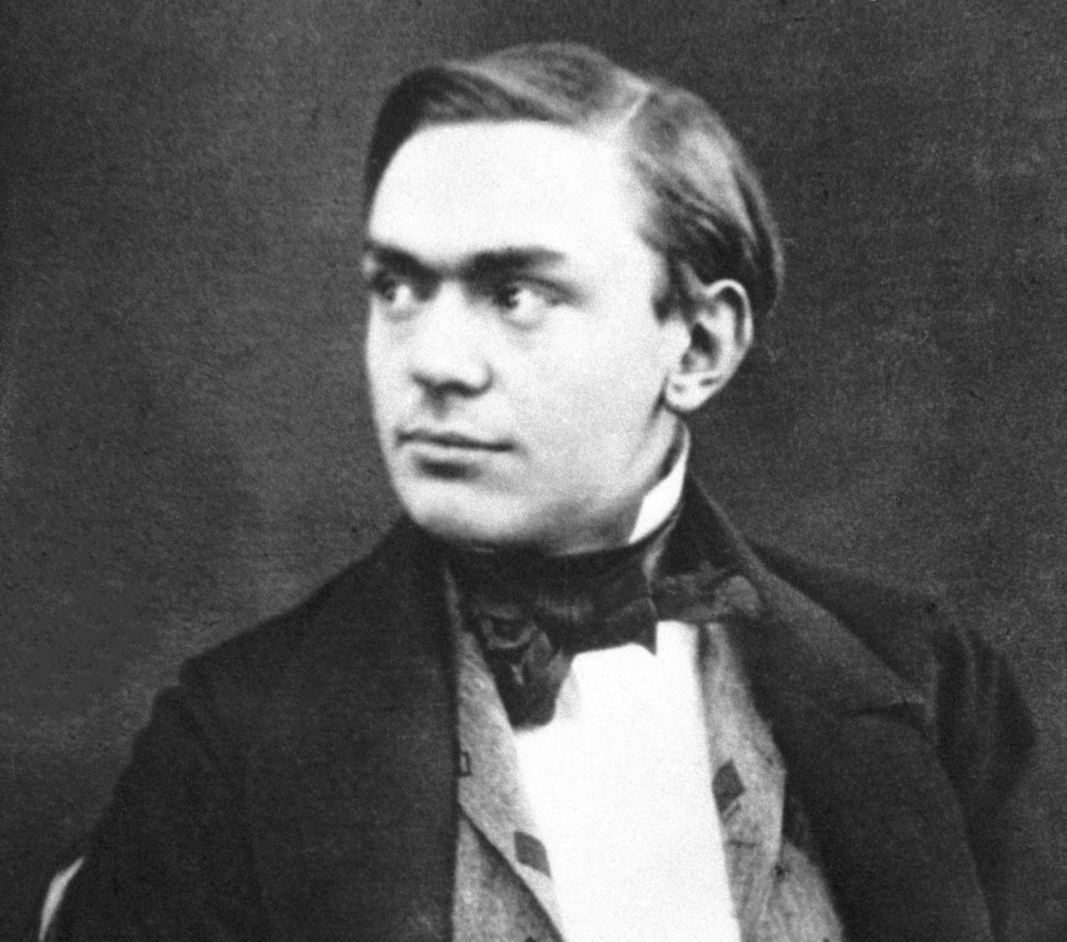 Alfred Nobel as a young man.