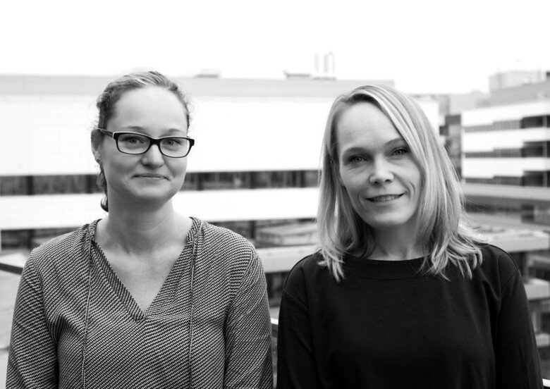 Anette Schulz and Keira Melican, researchers at the Department of Neuroscience