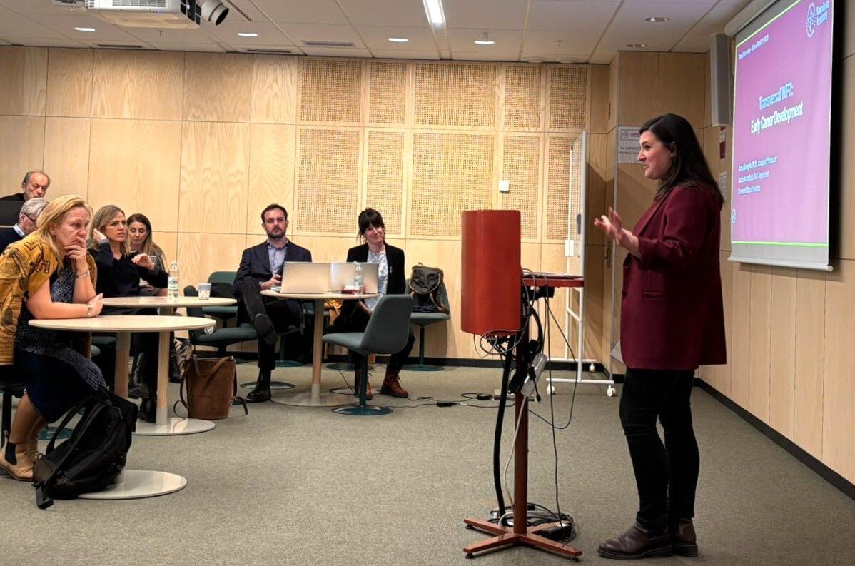 Anna Marseglia presenting WP7