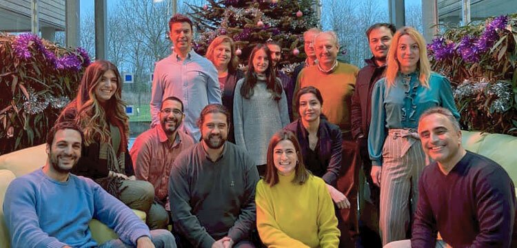 Members of new EU project assembled for group photo at kick-off meeting in December 2019, in Nottingham, UK.