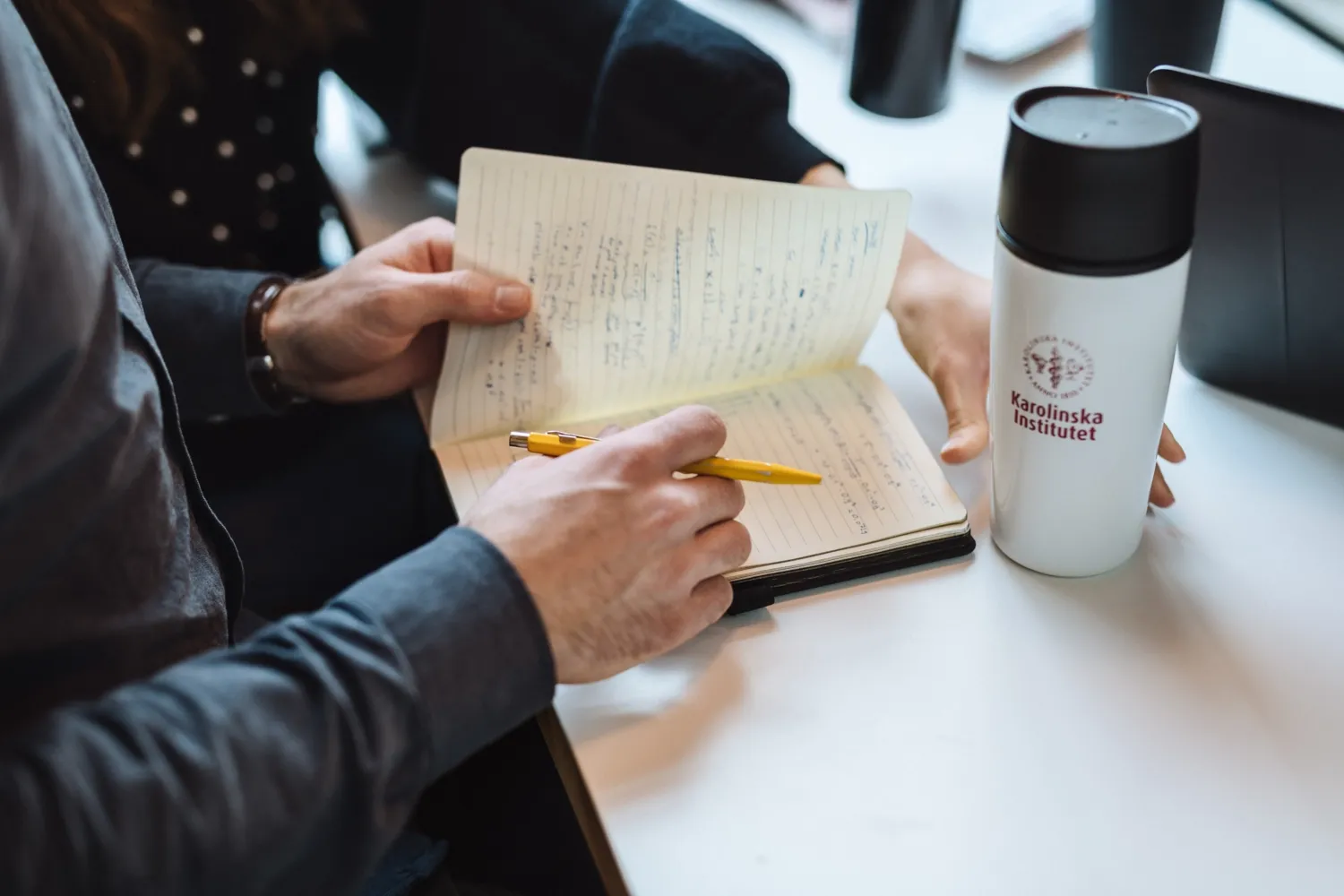 Students at campus Flemingsberg in 2019.