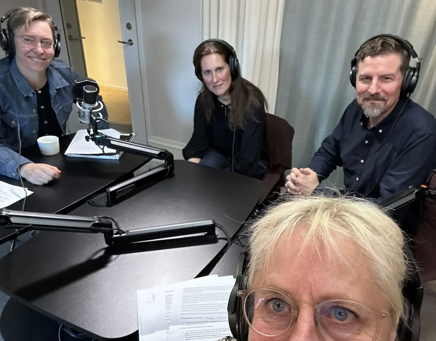 KIB podcast: Catharina Rehn, Rose-Marie Karlsson, Johan Lundström, Katarina Amcoff.