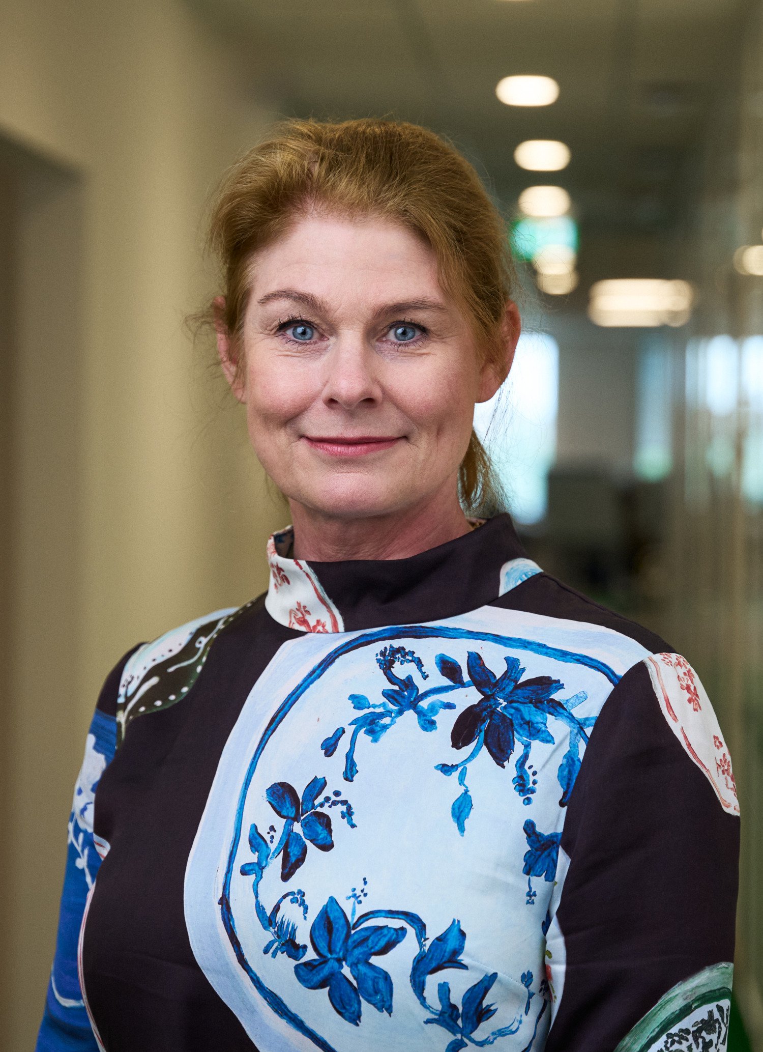 Portrait image in environment.