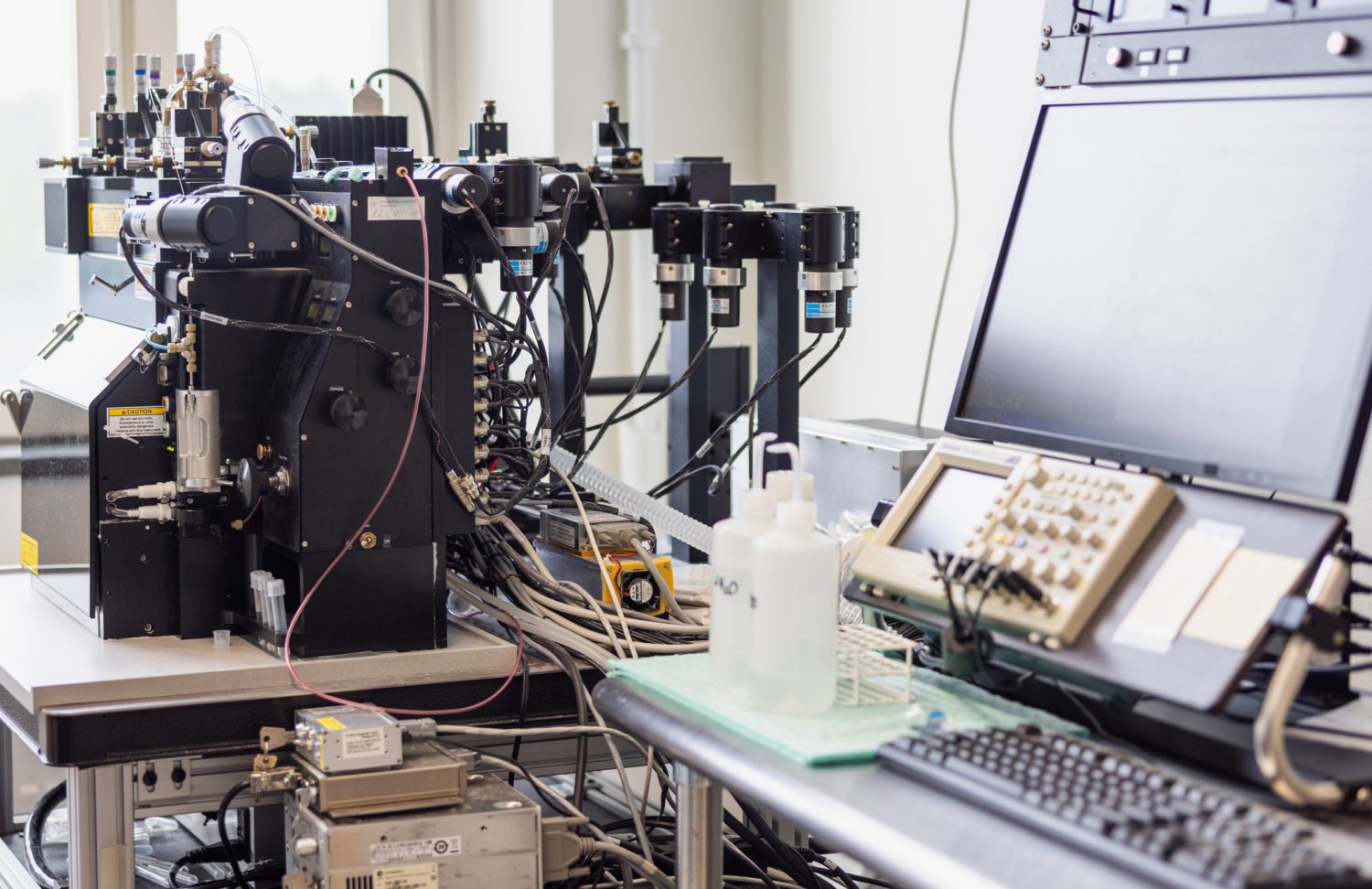 A cell sorting machine.