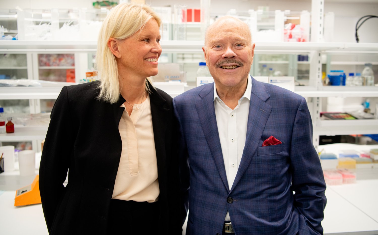 Ulrika Lundblad and Leif Lundblad.