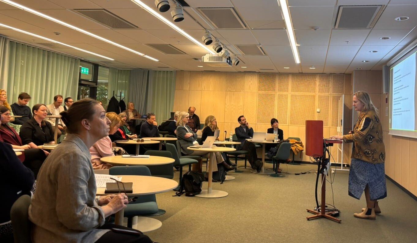 Dorota Religa presenting WP2