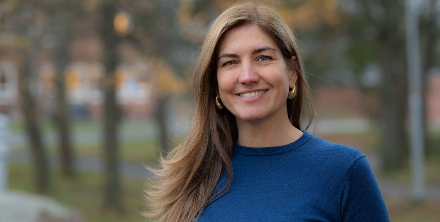 Portrait of the researcher Emma Andersson.