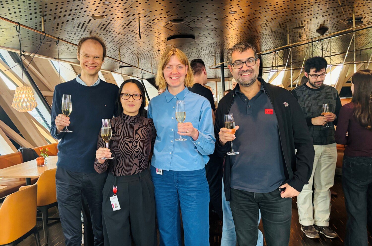 Florian Rosenberger, Amanda Andersson-Rolf, Bjort Kragesteen och Goncalo Castelo Branco