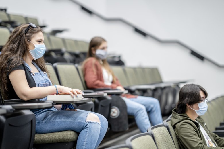 Students in lecture hall