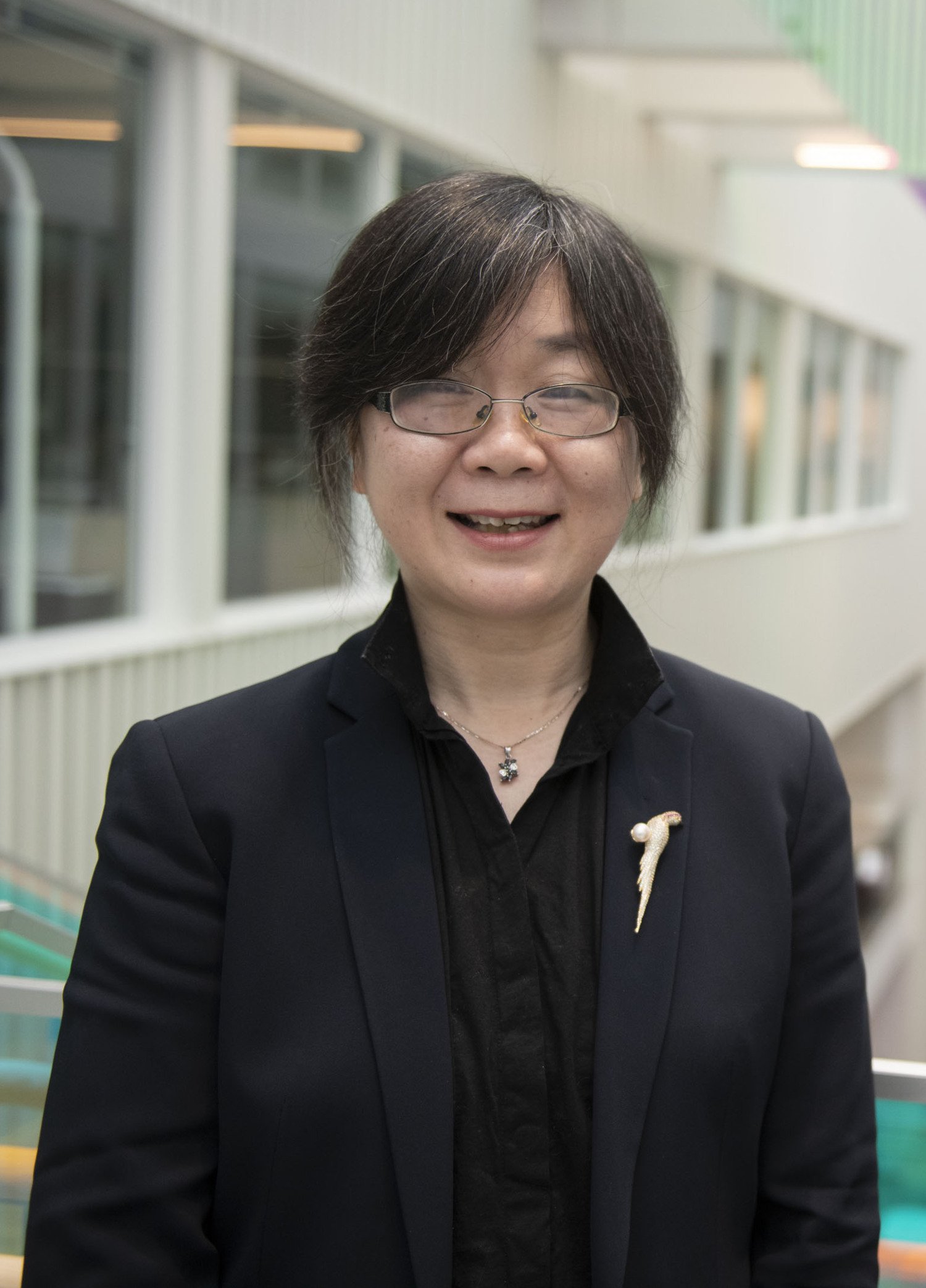 Hong Xu and Maria Eriksdotter, researchers at at the Department of Neurobiology, Care Sciences and Society || Hong Xu and Maria Eriksdotter.