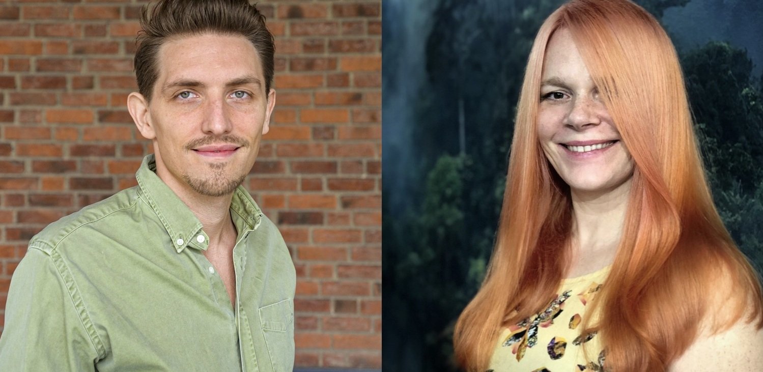 Researchers Hugo Zeberg and Hanna Ollila.