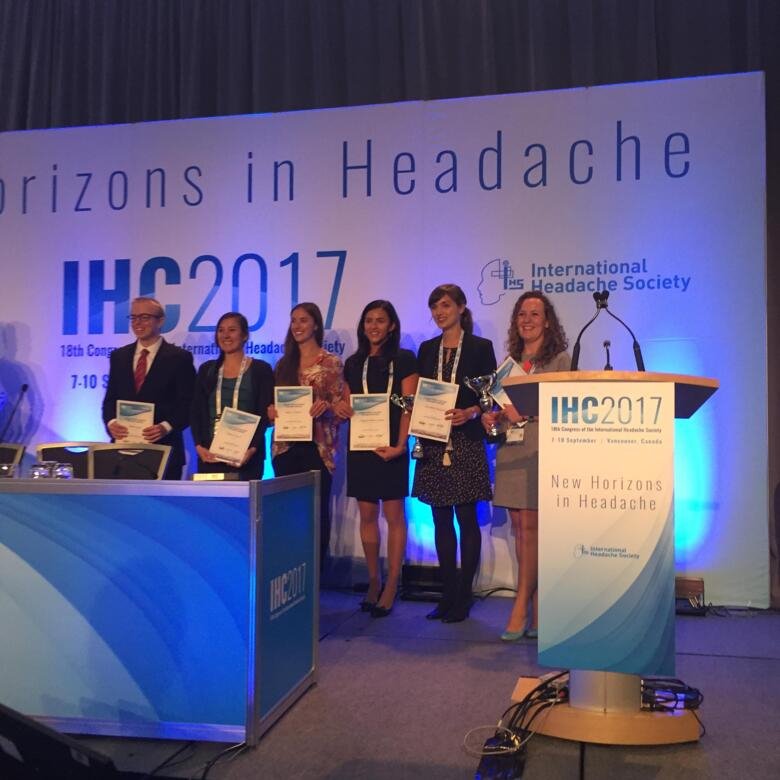 Laureates at the IHC2017 conference in Vancouver.