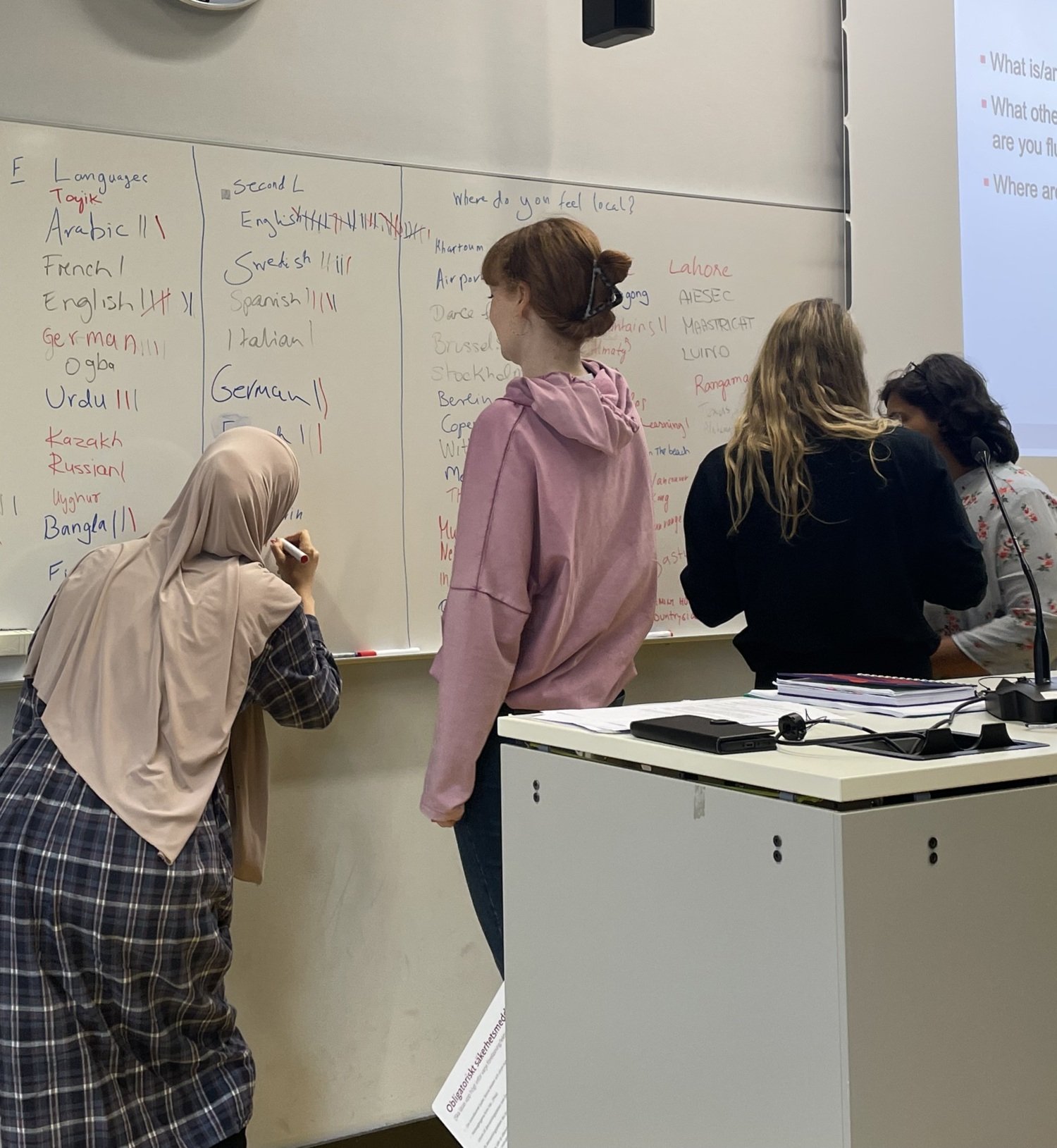 New Global Health students