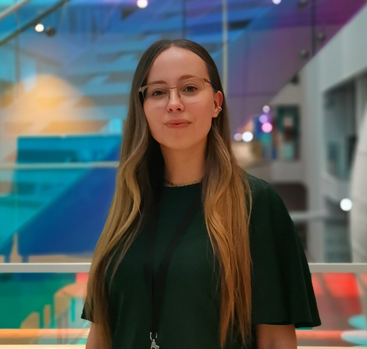 Portrait of Jutta Jalkanen.