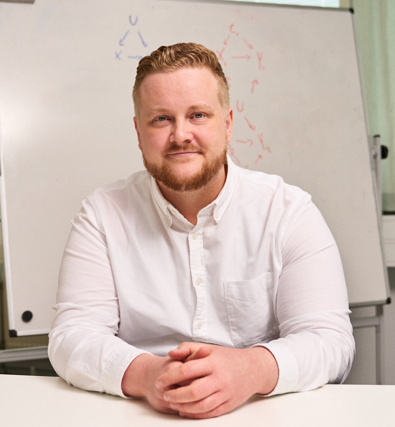 Portrait image in environment.