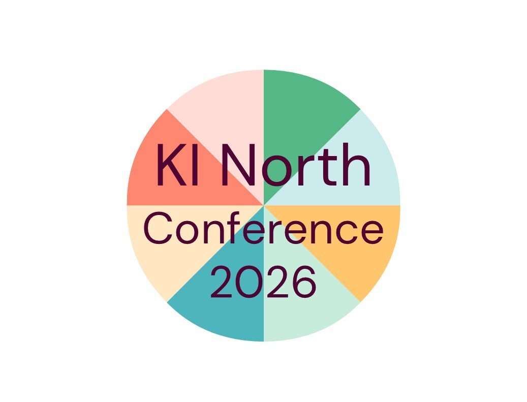 KI Nord konferens 2026 on a 8 color background
