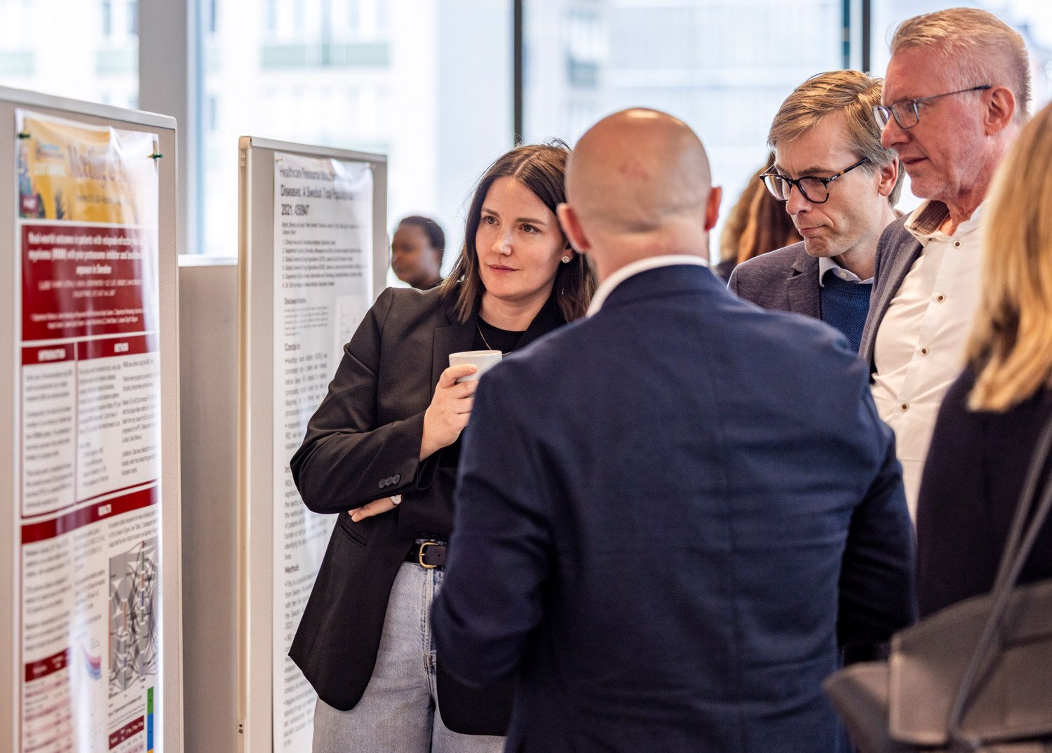 The partnership with J&J was celebrated with a well-attended conference.