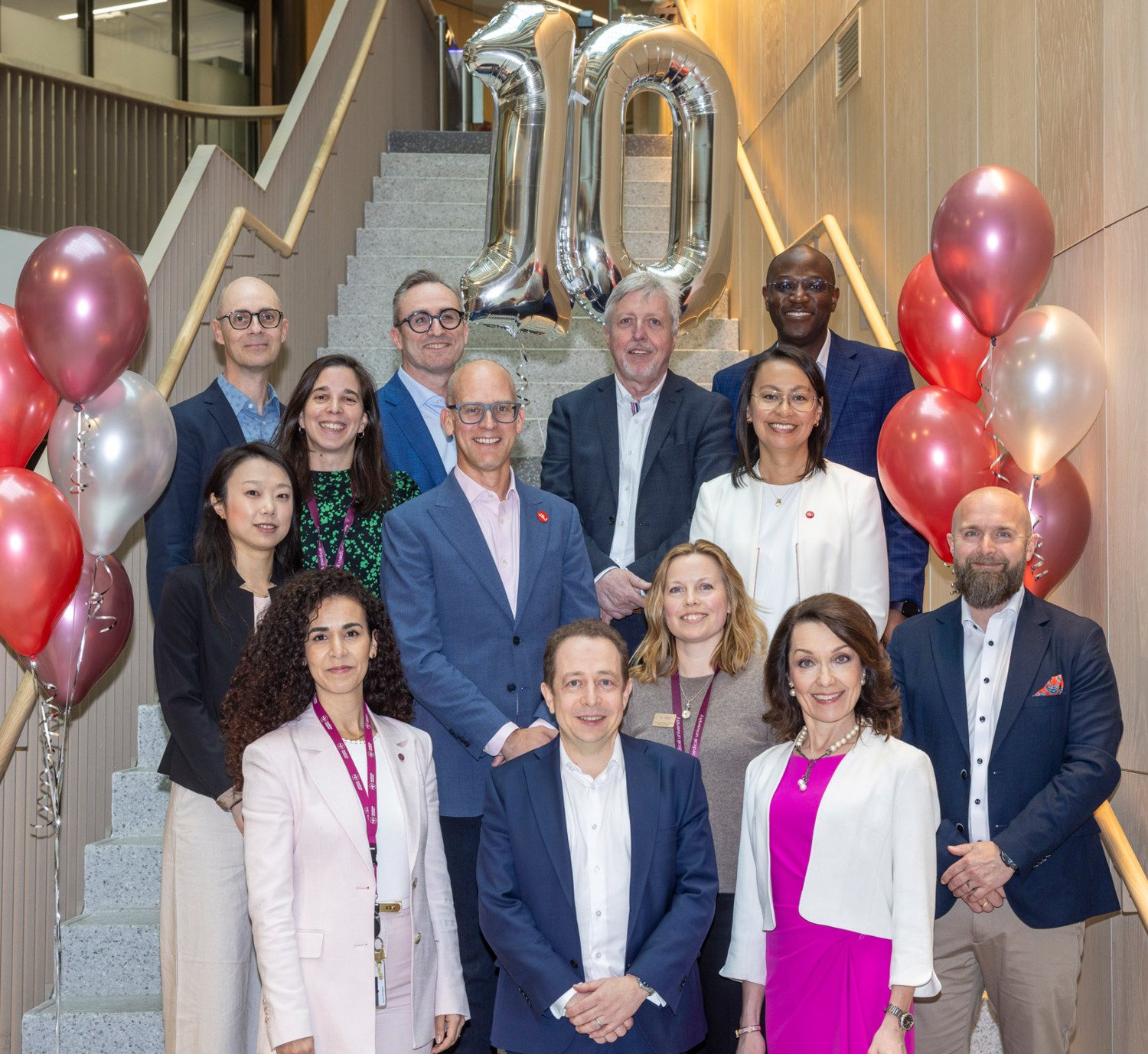 The partnership with J&J was celebrated with a well-attended conference.