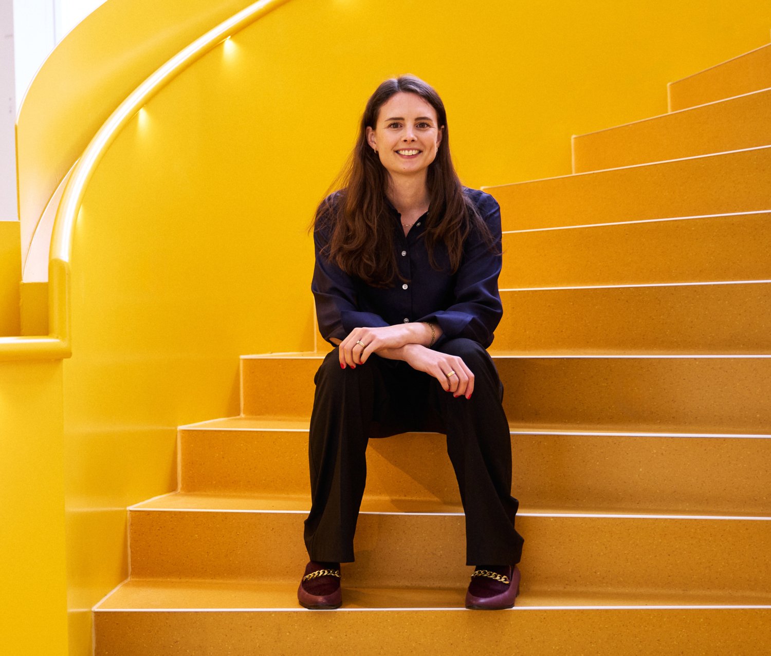 Portrait image in environment