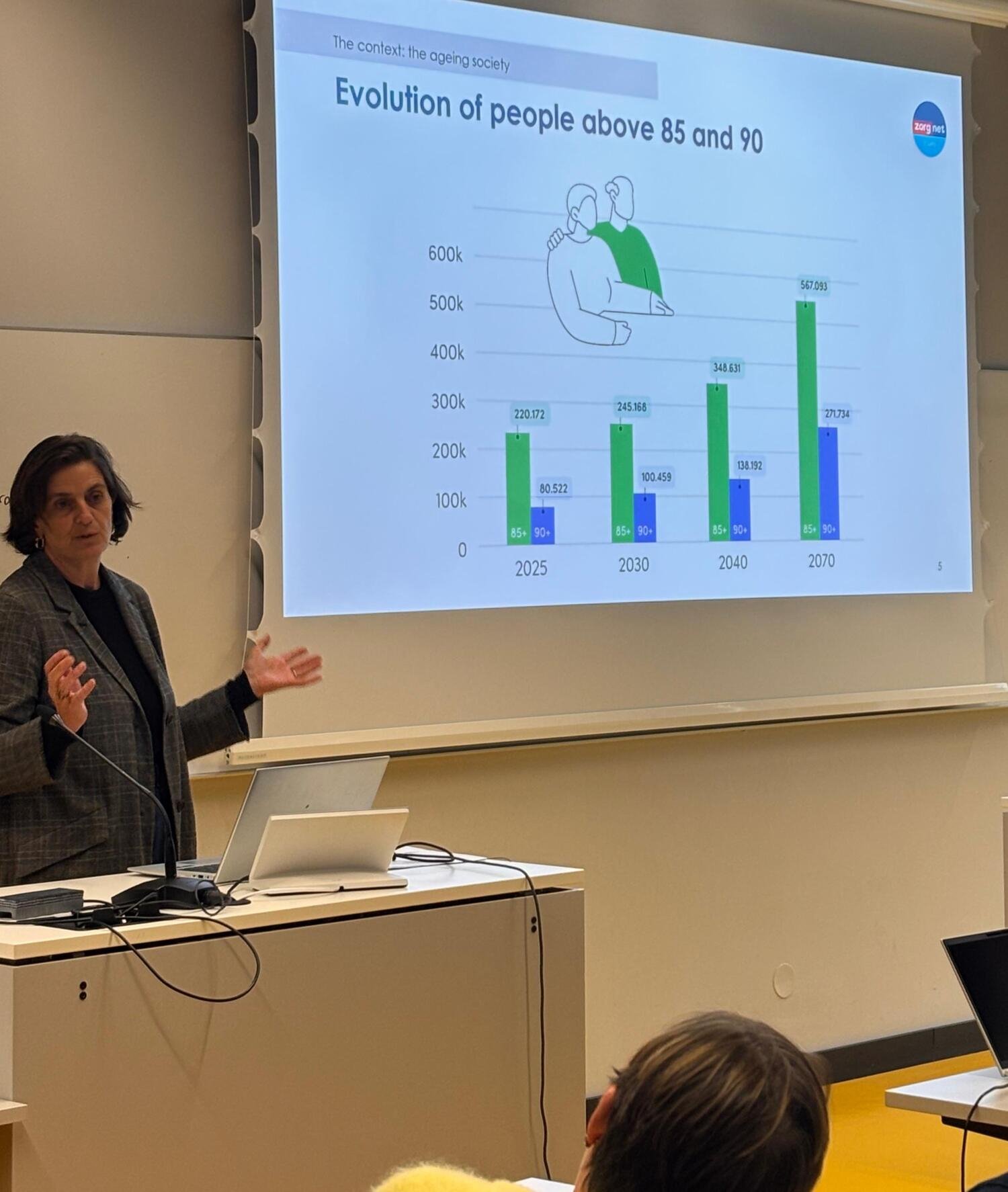 Katrien Verhegge, Head of Support Services for Older People at the Belgian organisation Zorgnet Icuro, shares her experiences from the Flemish context.