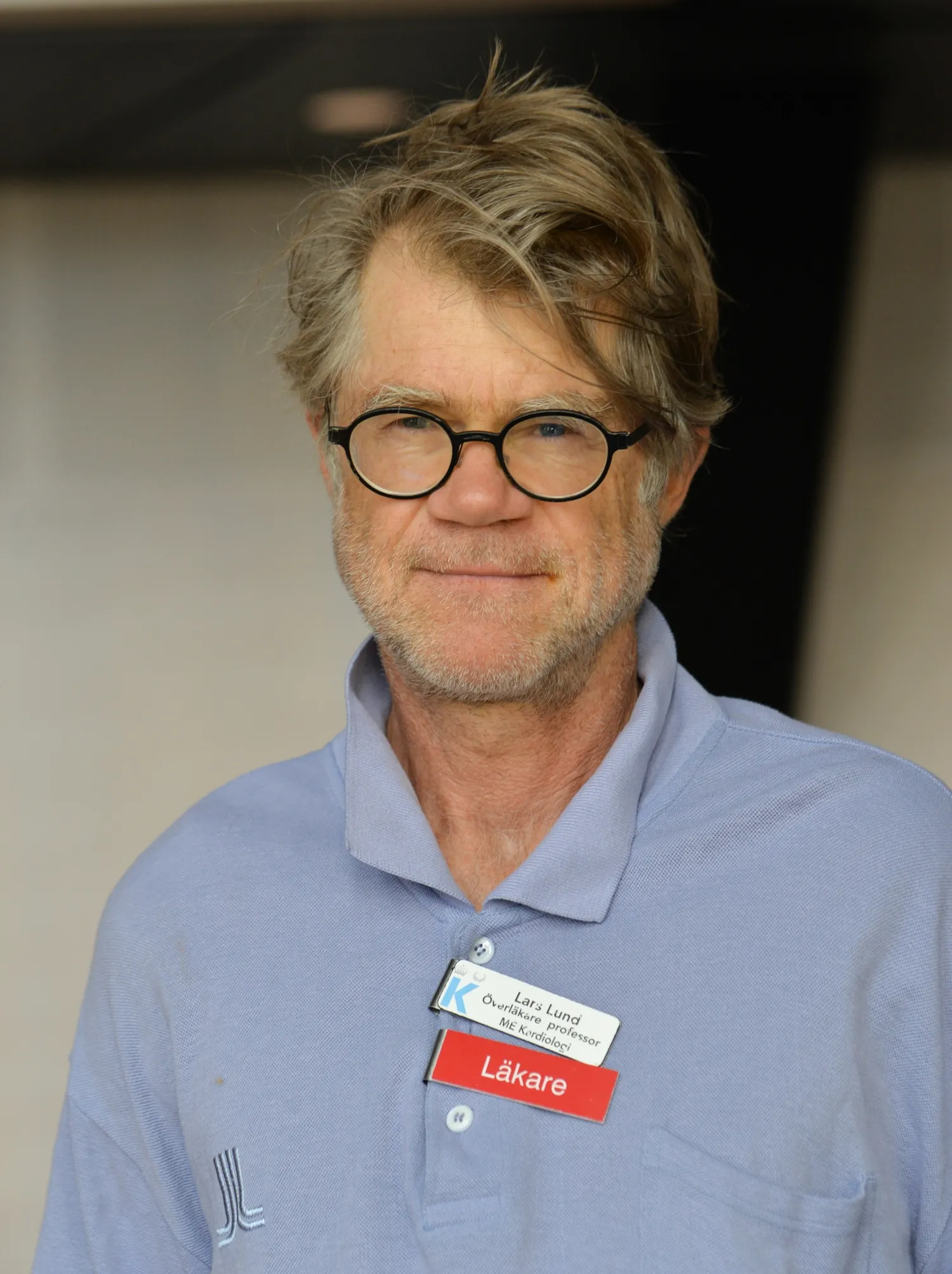 Portrait of professor Lars Lund