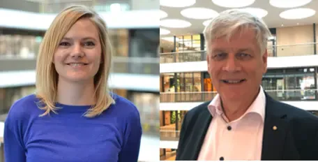 Laura Kremer and Nils- Göran Larsson