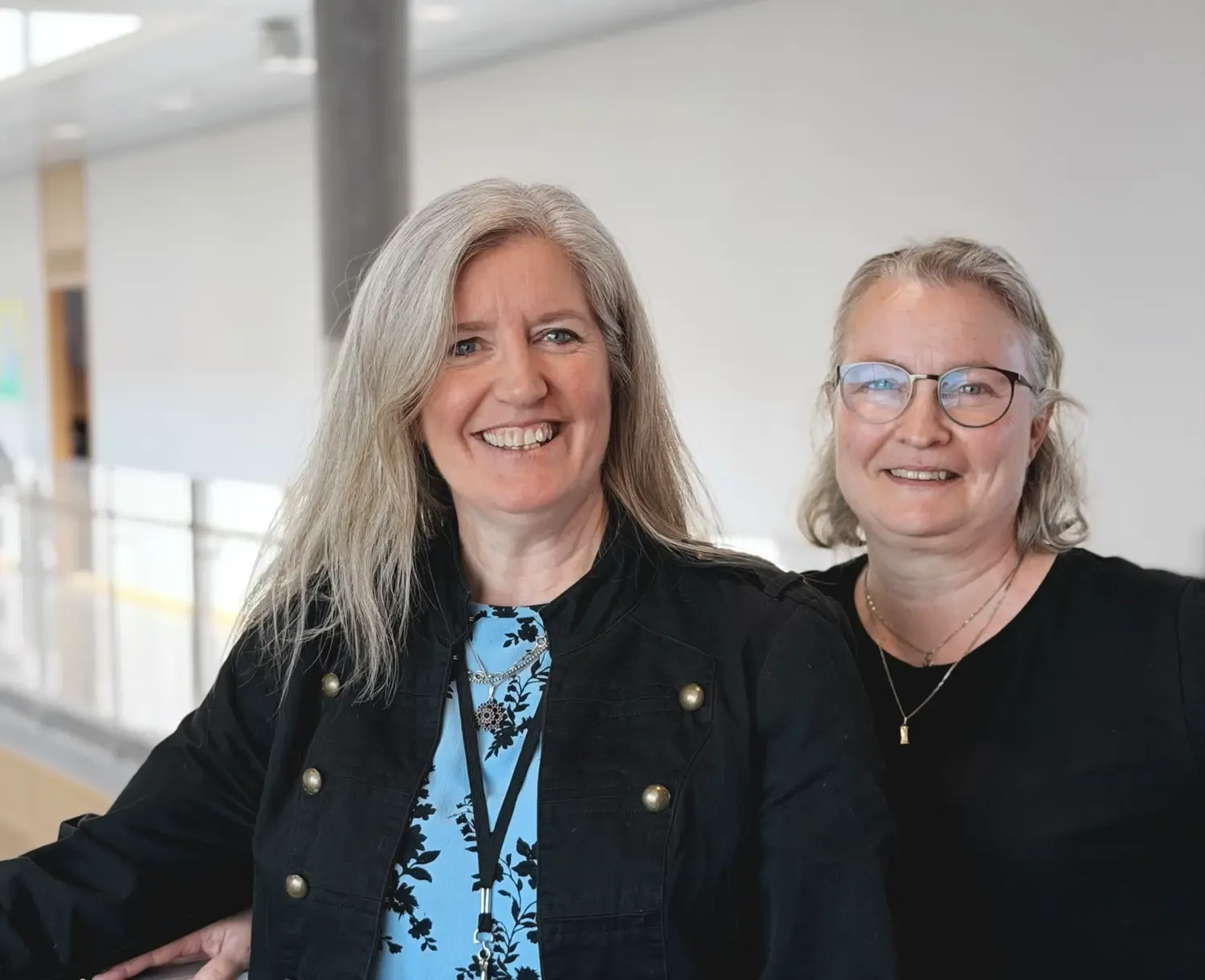 Project team behind the teaching Pulse at KI, Teresa Sörö and Veronica Balkefors
