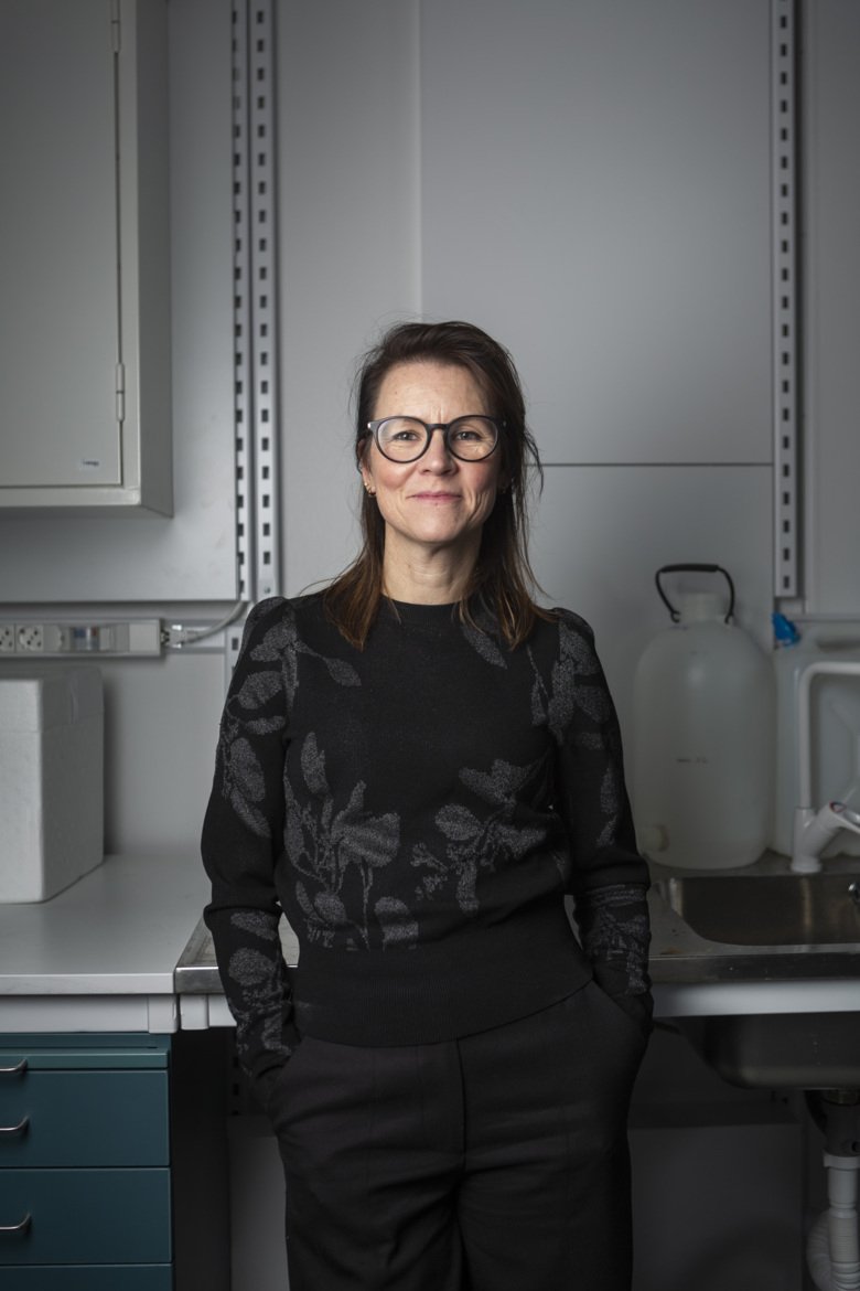 Portrait of researcher Marie Carlén. Photo: Martin Stenmark.