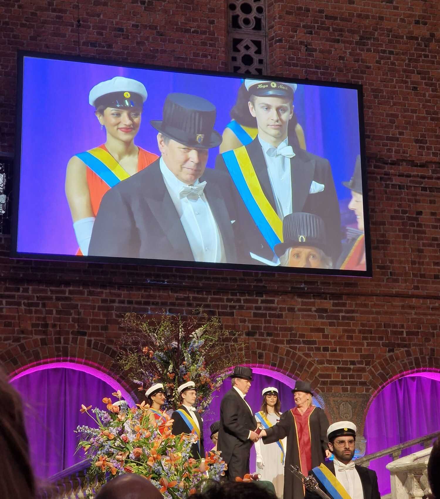 Marie Arsenian-Henriksson promotes honorary doctors 2024