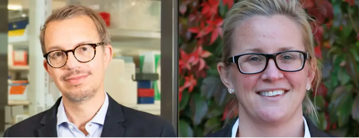 Mattias Carlström and Johanna Lanner.