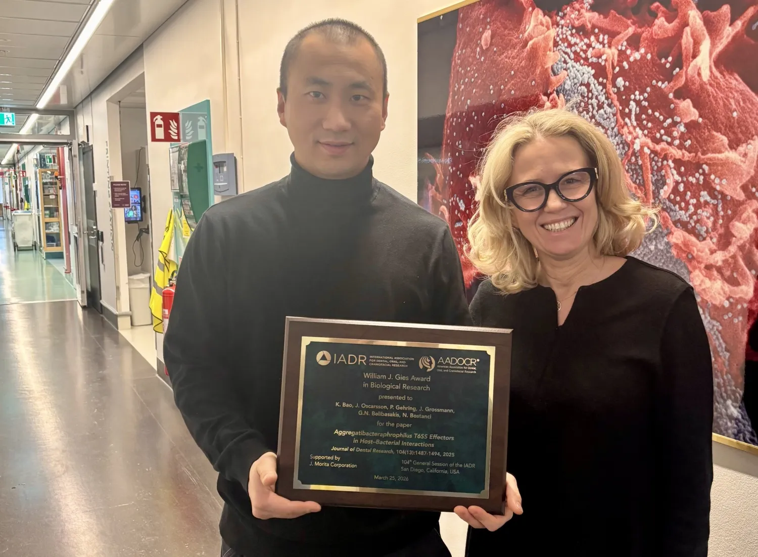 Kai Bao och Nagihan Bostanci