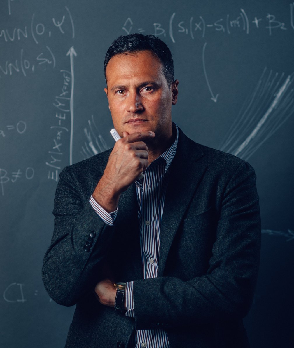 Picture of Nicola Orsini with a dark background.