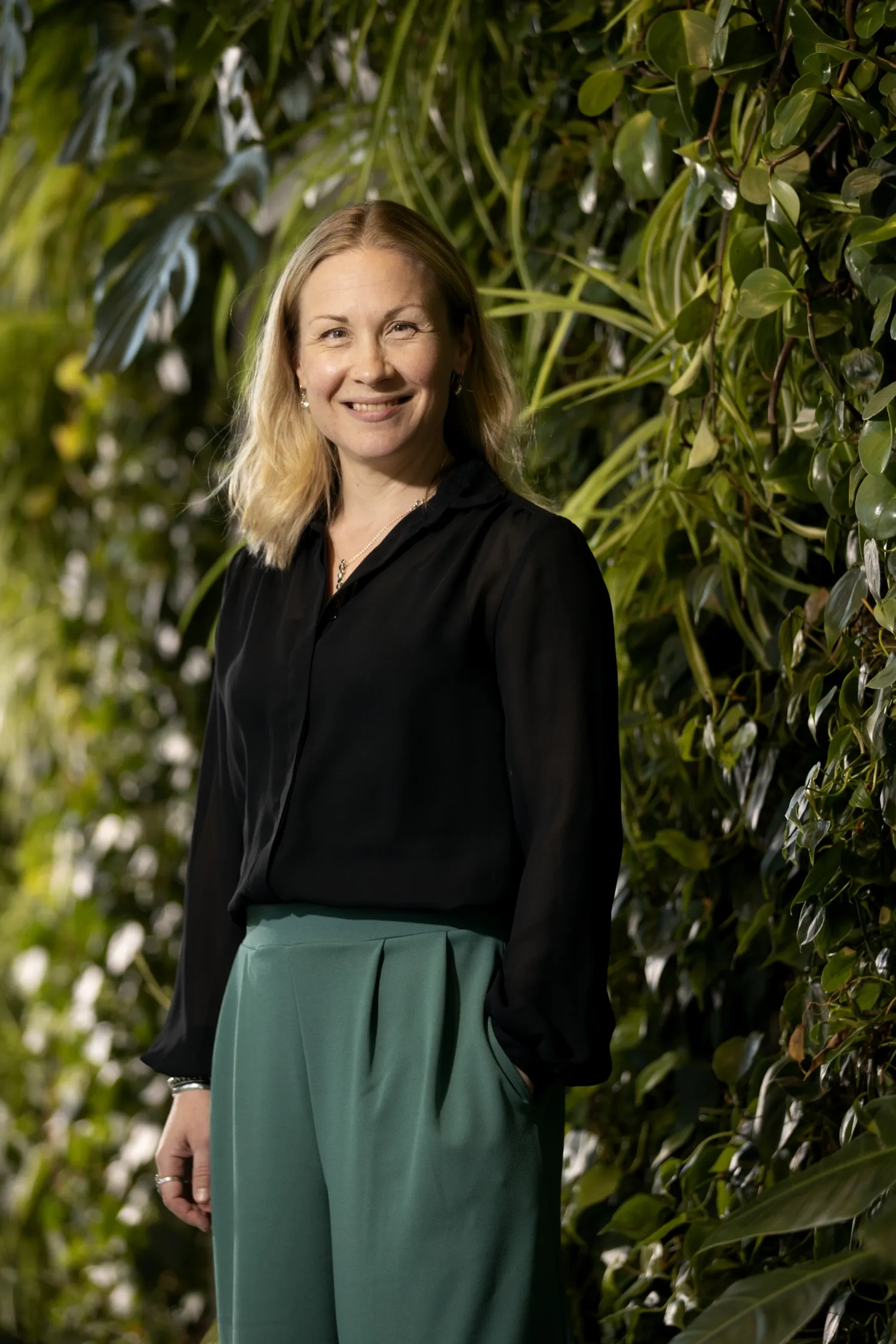 Portrait of Pauliina Damdimopoulou.