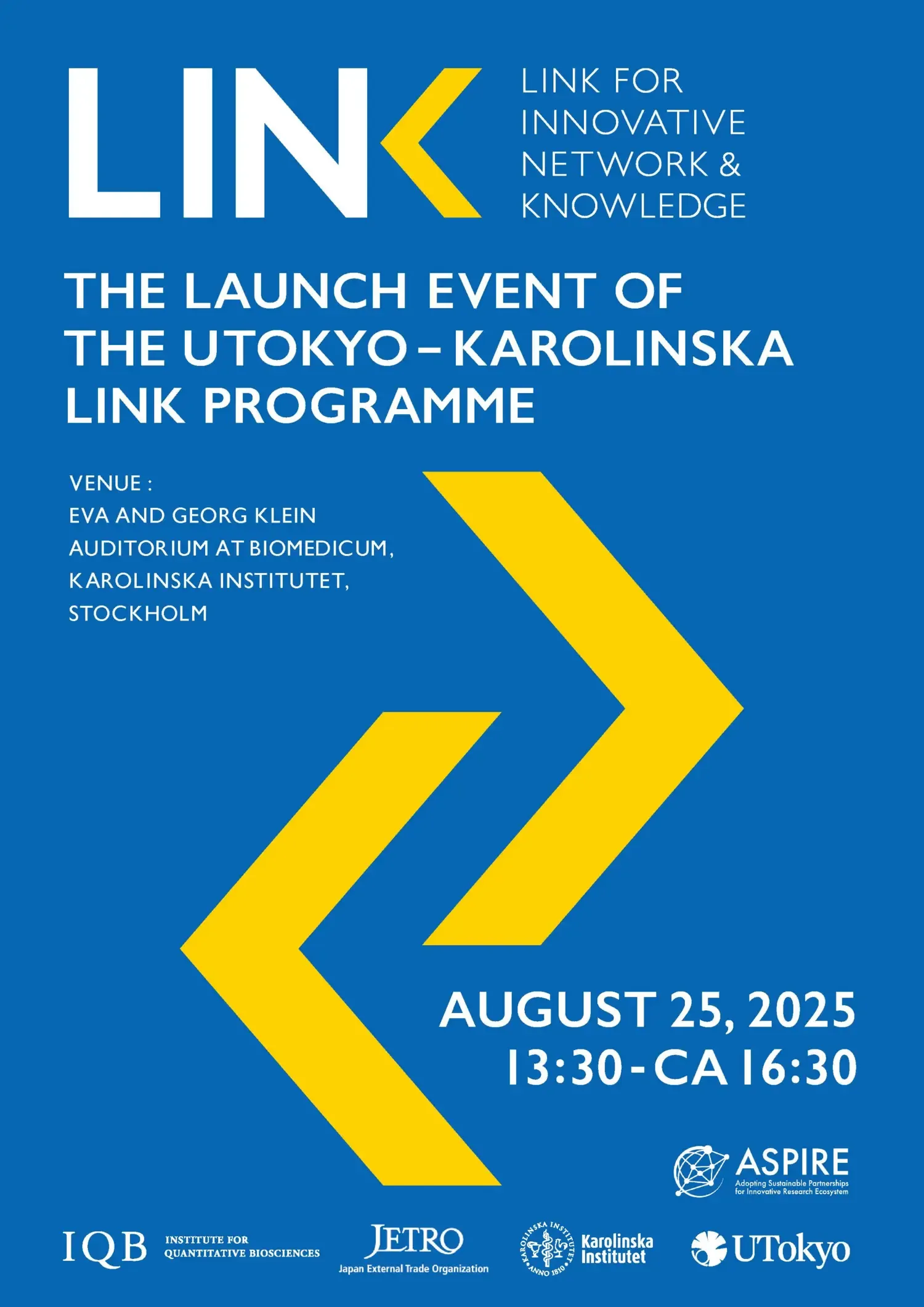 Poster with text.
