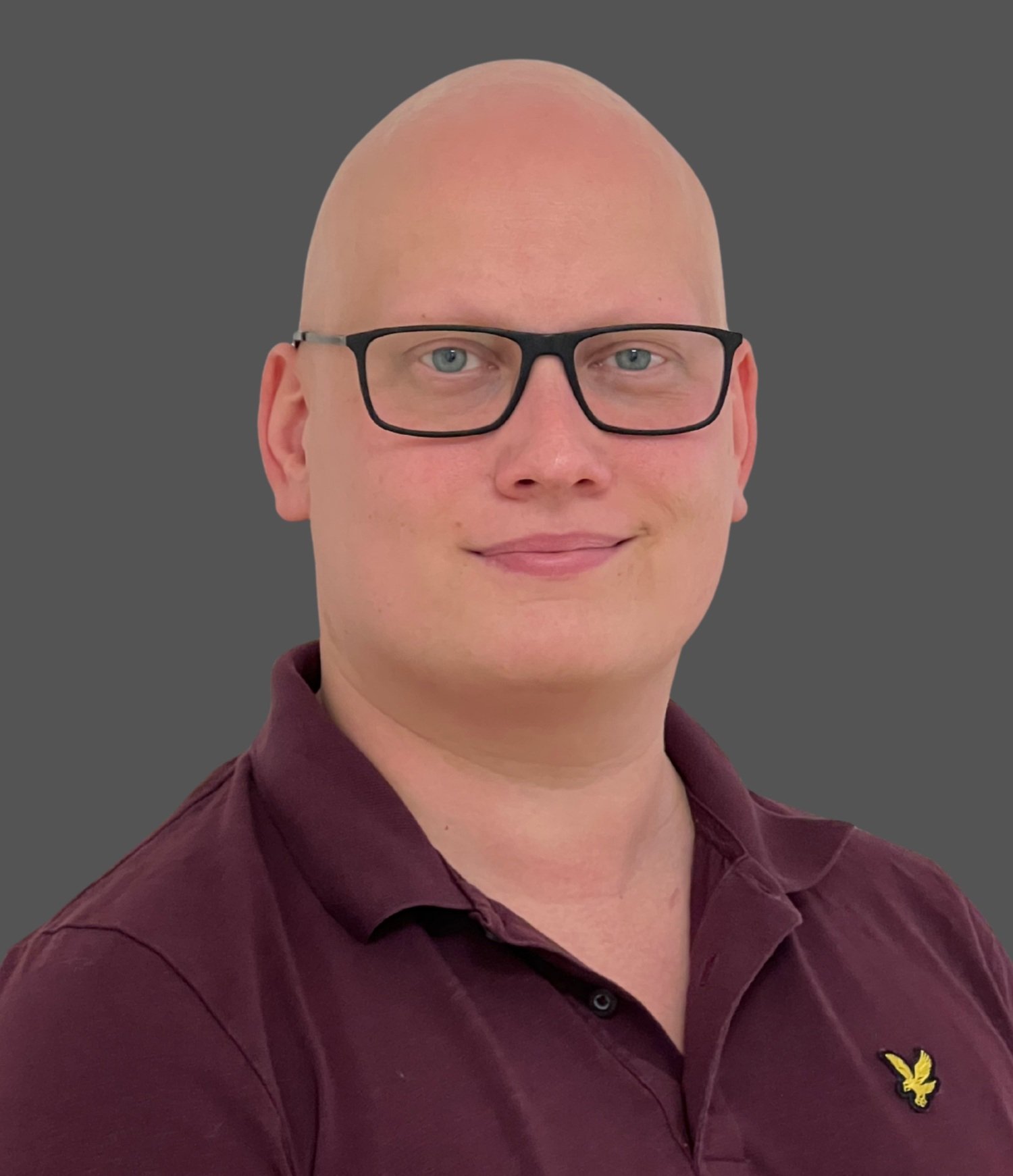 Portrait of Rickard Strandberg.