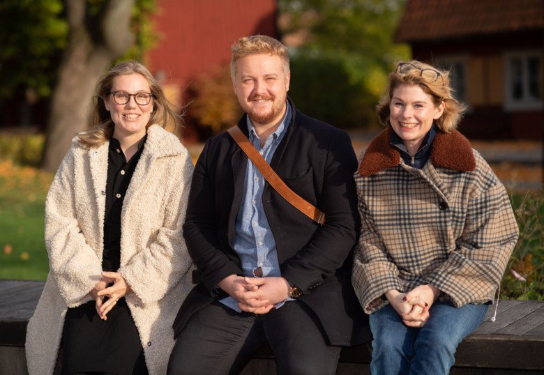 Researchers Rita Bergqvist, Viktor Ahlqvist and Cecilia Magnusson.