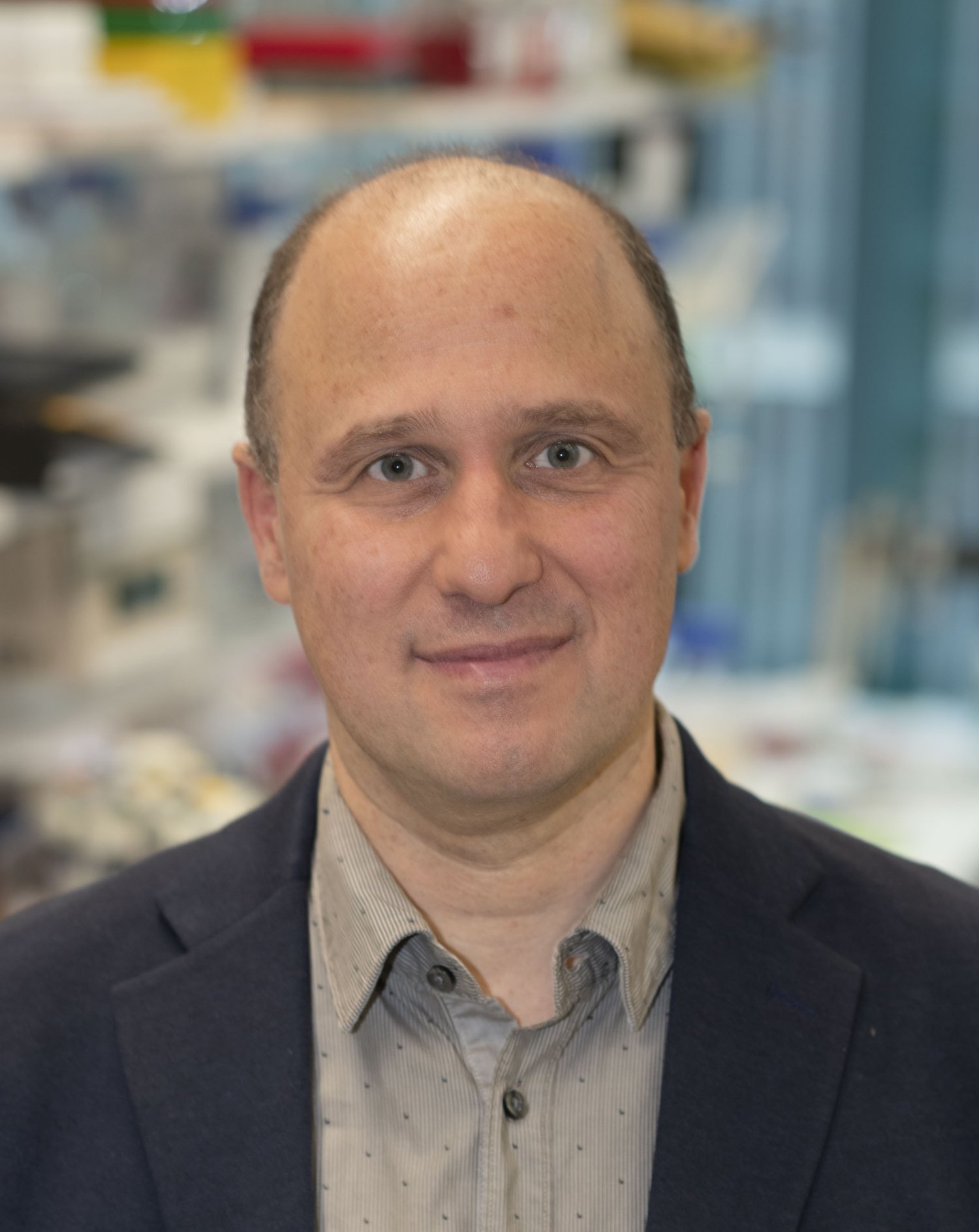 Portrait of András Simon.