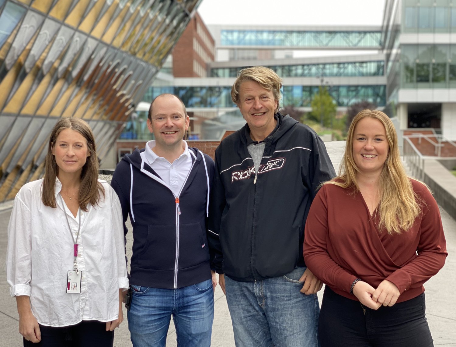 Stina Virding Culleton, Petter Woll, Sten Eirik Jacobsen and Madeleine Lehander