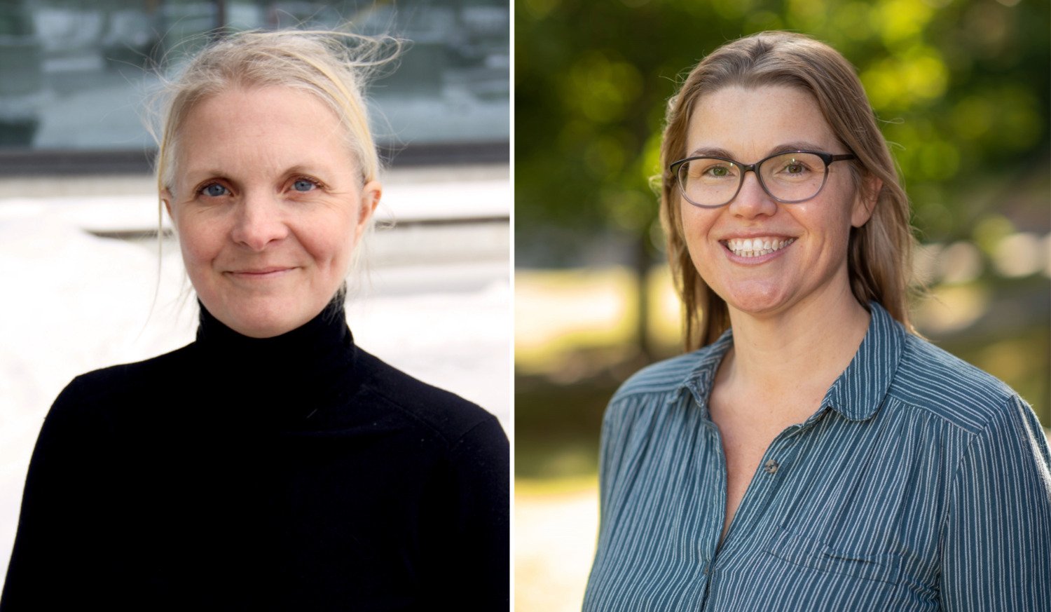 Emilie Agardh and Renee Gardner