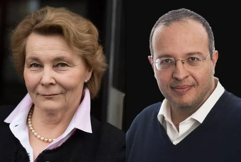 Danuta Wasserman och Vladimir Carli