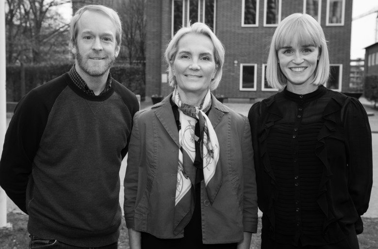 Jens Högström, Eva Serlachius och Martina Nordh.